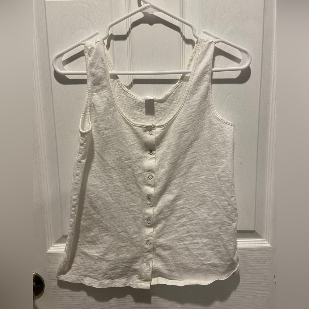 White tank top